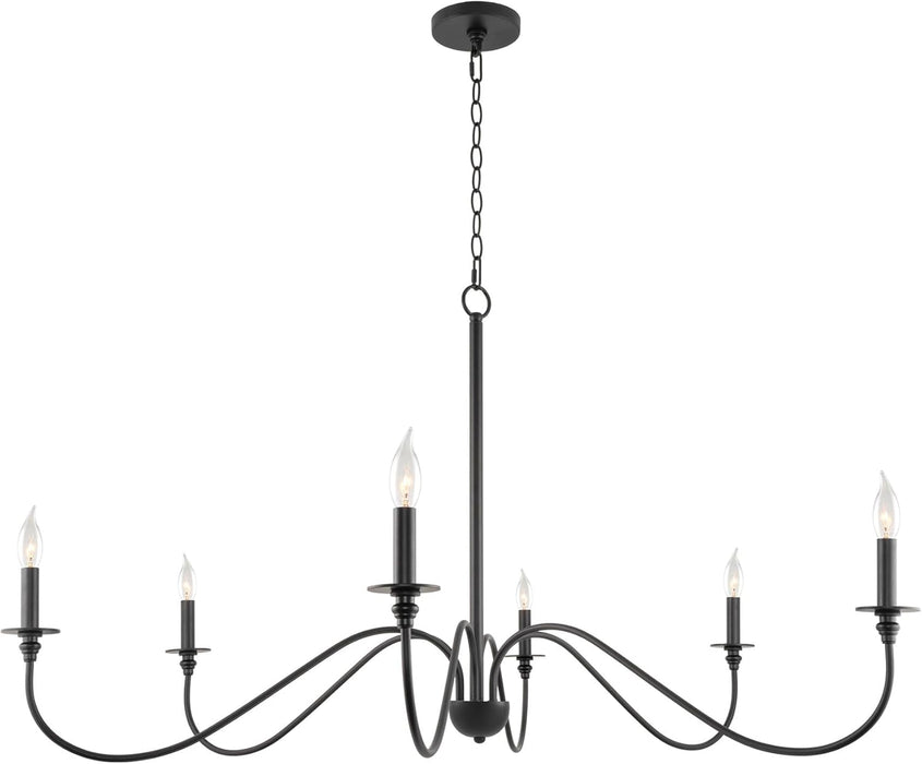 6-Light Tent Chandelier