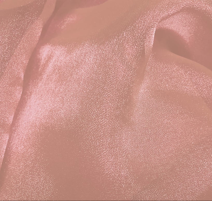 Ice Peach Organza Tablecloths