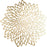 Gold Floral Placemat Rental (15")