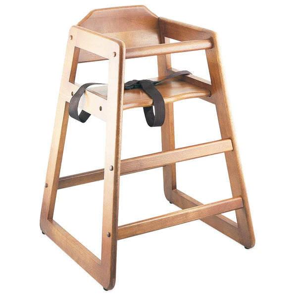 Wood High Chair, no tray